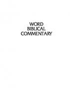 1 Peter, Volume 49 (49) (Word Biblical Commentary)
 9780310521860, 0310521866