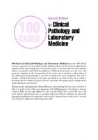 100 Cases in Clinical Pathology and Laboratory Medicine, 2e (Feb 9, 2023)_(1032151390)_(CRC Press).pdf
 9781032151397, 9781032151373, 9781003242697