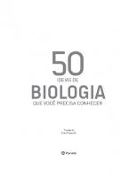 50 Ideias de biologia que você precisa conhecer
 9788542215427, 8542215427