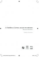 A América Latina: Males de Origem [1 ed.]
 9788563574268