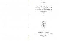 A cartografia da região amazônica