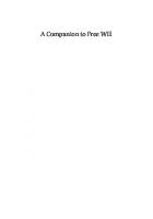 A Companion to Free Will [1 ed.]
 1119210135, 9781119210139