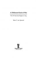 A Different Kind of War: The UN Sanctions Regime in Iraq
 1845452224, 9781845452223