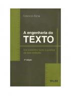 A engenharia do texto: um caminho rumo à prática da boa redação [4 ed.]
 8575122570