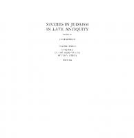 A History of the Mishnaic Law of Holy Things, Part 6: The Mishnaic System of Sacrifice and Sanctuary (Studies in Judaism in Late Antiquity)
 9781556353543, 1556353545