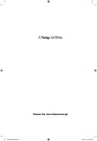 A Passage to China: Literature, Loyalism, and Colonial Taiwan
 067497512X, 9780674975125