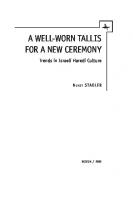 A Well-Worn Tallis for a New Ceremony: Trends in Israeli Haredi Culture
 9781618110664