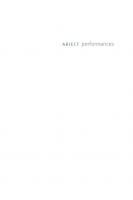 Abject Performances: Aesthetic Strategies in Latino Cultural Production
 9780822371939