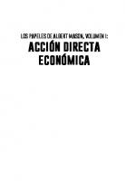 Acción Directa Econòmica: Los papeles de Albert Mason [1, 1 ed.]
 9788418283154