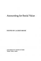 Accounting for Social Value
 9781442694453