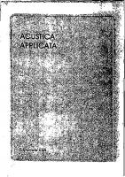 Acustica applicata [2 ed.]