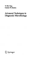 Advanced Techniques in Diagnostic Microbiology [1 ed.]
 9780387297415, 9780387328928, 0387297413