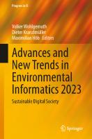 Advances and New Trends in Environmental Informatics 2023: Sustainable Digital Society (Progress in IS) [1 ed.]
 3031469011, 9783031469015