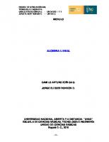 Algebra Lineal [1 ed.]