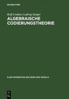 Algebraische Codierungstheorie: Theorie der sequentiellen Codierungen [Reprint 2021 ed.]
 9783112546369, 9783112546352