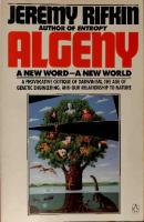 Algeny: A New Word, A New World