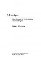 All in Sync: How Music and Art Are Revitalizing American Religion
 9780520939417