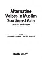 Alternative Voices in Muslim Southeast Asia: Discourses and Struggles
 9789814843812
