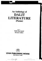 An Anthology of Dalit literature : poems
 9788121204194, 8121204194