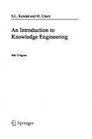 An Introduction to Knowledge Engineering [1st Edition.]
 1846284759