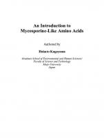 An Introduction to Mycosporine-Like Amino Acids
 9789815136098