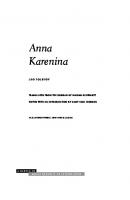 Anna Karenina
 9780300210798