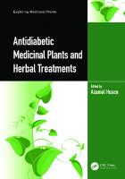 Antidiabetic Medicinal Plants and Herbal Treatments (Exploring Medicinal Plants) [1 ed.]
 1032386266, 9781032386263