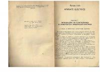 Aparate electrice și automatizări. Manual pentru clasa a XII-a, licee cu profil de electrotehnică și matematică - electrotehnică și școli profesionale