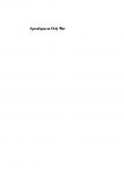 Apocalypse as Holy War: Divine Politics and Polemics in the Letters of Paul (The Anchor Yale Bible Reference Library)
 9780300204025, 0300204027