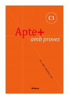 Apte+ amb proves C1
 9788412019308