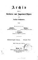 Archiv für die Artillerie- und Ingenieur-Offiziere des deutschen Reichsheeres [90]