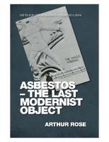 Asbestos – The Last Modernist Object
 1474482422, 9781474482424