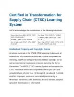 ASCM : CTSC - Module 1 - 2023