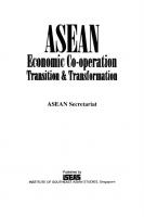 ASEAN Economic Co-operation: Transition and Transformation
 9789814345903