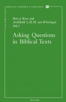 Asking Questions in Biblical Texts
 9042949287, 9789042949287