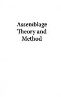 Assemblage Theory and Method
 9781350015548, 9781350015555, 9781350015579, 9781350015531