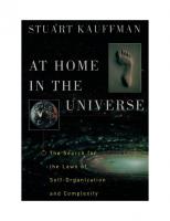 At home in the universe : the search for laws of self-organization and complexity
 9780195095999, 0195095995, 9780195111309, 0195111303