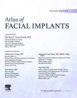 Atlas of FACIAL IMPLANTS [2 ed.]
 9780323624763