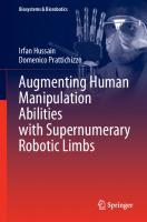 Augmenting Human Manipulation Abilities with Supernumerary Robotic Limbs [1st ed.]
 9783030520014, 9783030520021