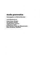 BAND 63 Form, Structure, and Grammar: A Festschrift Presented to Günther Grewendorf on Occasion of His 60th Birthday
 9783050085555, 9783050042244
