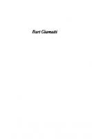 Bart Giamatti: A Profile
 9780300137729