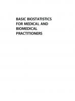 Basic Biostatistics For Medical And Biomedical Practitioners [2 ed.]
 9780128170847