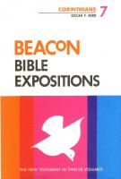 Beacon Bible Expositions, Volume 7: Corinthians [1 ed.]
 9780834127043