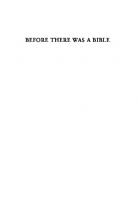 Before There was a Bible: Authorities in Early Christianity
 9780567705792, 9780567705785, 9780567705815, 9780567705808