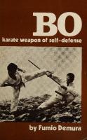 Bo: Karate Weapon of Self-Defense
 0897500199, 9780897500197