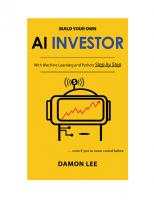 Build Your Own AI Investor
 9781838132200