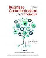 Business Communication and Character [11 ed.]
 0357718135, 9780357718131