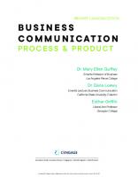 Business Communication: Process and Product, Brief Edition [7 ed.]
 0176910182, 9780176910181