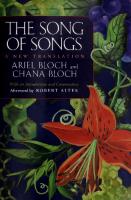 C1995 
The Song of Songs: A New Translation with an Introduction and Commentary [Reprint ed.]
 0520226755, 9780520226753