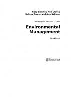 Cambridge IGCSE™ and O Level Environmental Management Workbook (Cambridge International IGCSE) [Workbook ed.]
 9781316634875